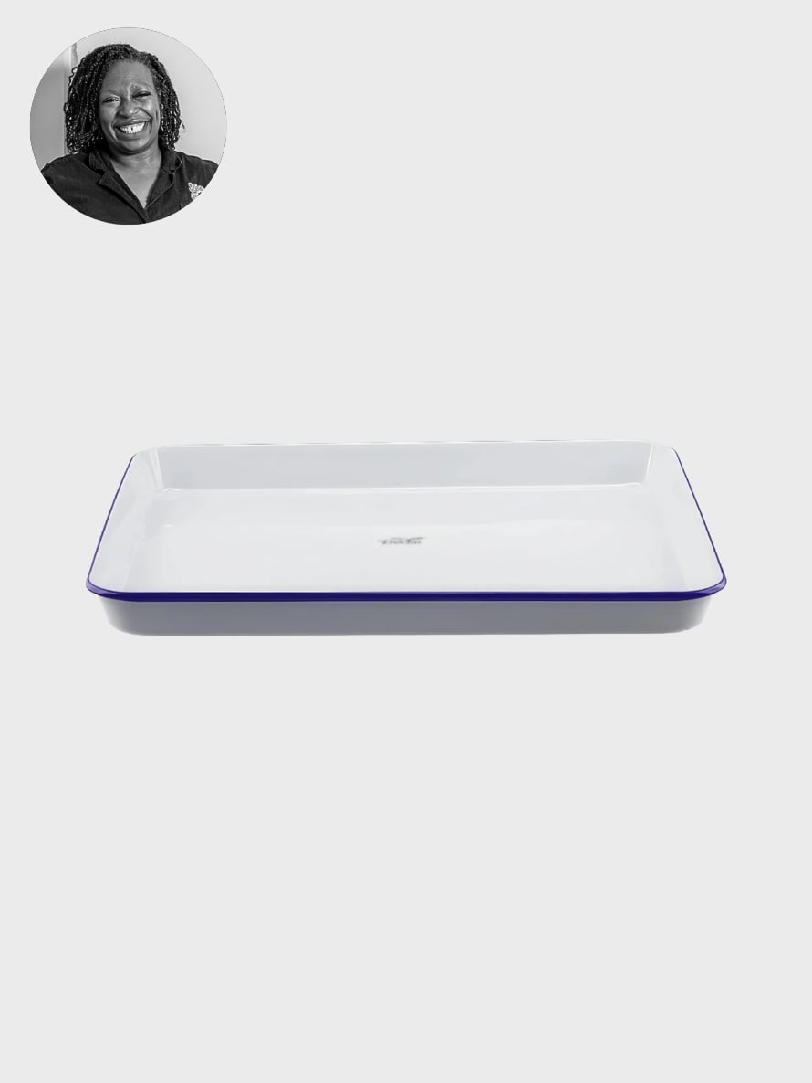 Falcon Enamelware rectangular baking tray